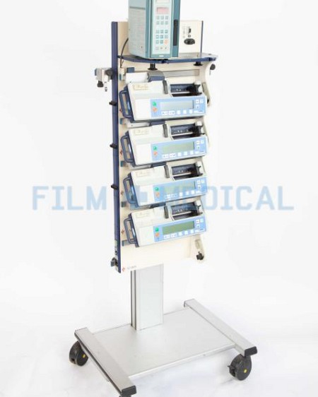 Infusion pump stack system